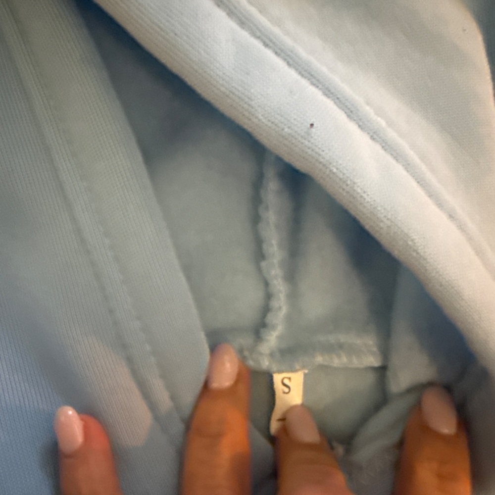 Baby blue Sp5der Hoodie - Picture 2 of 3